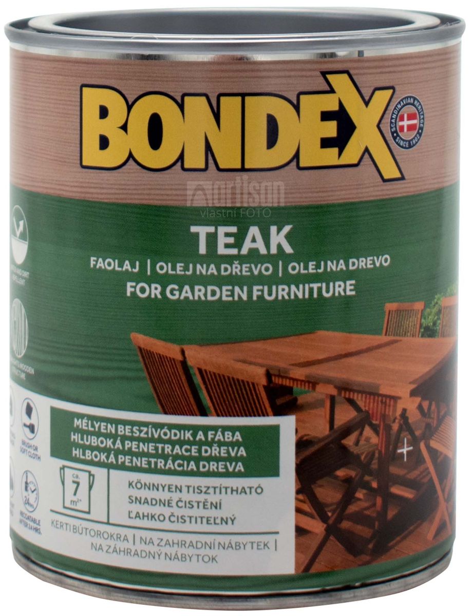 BONDEX Teak v objemu 0.75 l